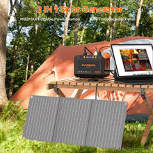 Load image into Gallery viewer, MARBERO 111Wh Solar Generator with Panels Included Solar Panel Kit 30W

