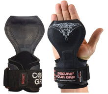 Load image into Gallery viewer, Cobra Grips PRO Best Weight Lifting Gloves, Heavy Duty Straps
