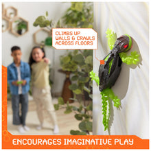 Load image into Gallery viewer, Wall Crawler Gecko, Rechargeable Remote Control Robot, Climbs Walls, LED Eyes, Ages 4+
