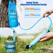 Load image into Gallery viewer, ShuRex 6L Gravity Fed Water Filtration System with Adjustable Tree Strap
