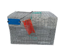 Load image into Gallery viewer, JOYFISH Pinfish Trap-Key WEST Style with Bait MESH Bag, Silver
