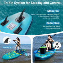 Load image into Gallery viewer, 11' Inflatable Paddle Board with Kayak Seat for Adults
