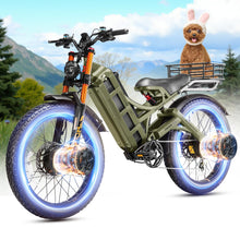 Load image into Gallery viewer, Pro Ⅱ4000W Dual Motor Ebike for Adults 52V 70Ah 200 Miles 46MPH Long Range Electric Bike 26 * 4.0&quot; Fat Tire
