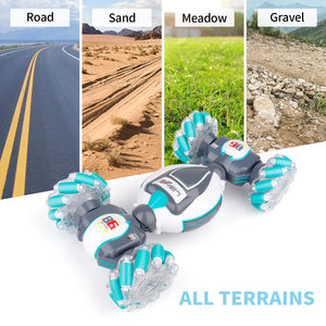 Gesture Sensing RC Stunt Car Toys for 6-12 yr Boys & Girls - Best Birthday Gifts for Kids, 2.4Ghz Hand Controlled Remote