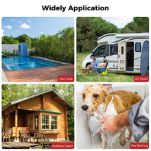 Load image into Gallery viewer, CAMPLUX Tankless Water Heater - 2.64GPMPortable Propane Heater for Off Grid, Camping,Outdoor Shower - 68,000 BTU - BW264B - Black
