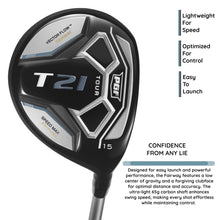 Load image into Gallery viewer, PGF T21 Men's Complete Golf Club Package Set[17-Pieces][Black][Hand: Right] [Length: Standard]
