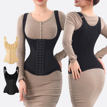 Load image into Gallery viewer, MISTHIN Waist Trainer for Women Corset Shapewear Tummy Control Vest  (Black, Large)
