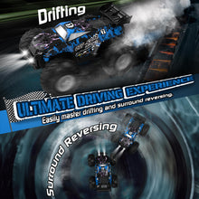 Load image into Gallery viewer, Remote Control Car, All-Terrain Remote Control Truck for Boys, Rechargeable Rc Truck with LED, 1:20, 10KM/H, 2 Motors, 2.4GHZ
