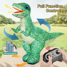 Load image into Gallery viewer, 2.4GHZ Remote Control Inflatable Dinosaur Toy for Kids, Electric Toy Dinosaur with 360°Rotation,Forward &amp; Backward, Rechargeable
