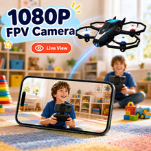 Load image into Gallery viewer, Drones for Kids with 1080P Camera，Remote Control RC Quadcopter for Beginner
