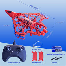 Load image into Gallery viewer, LIHBCAIYI Remote Control Airplane,RC Plane for Adults with LED Lights 360° Flip
