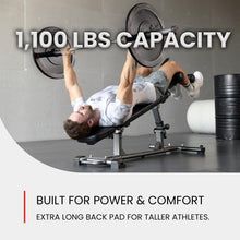 Load image into Gallery viewer, Finer Form Sit Up Bench with Reverse Crunch Handle for Ab Bench Exercises - Abdominal Exercise Equipment with 3 Adjustable Height Settings

