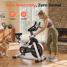 Load image into Gallery viewer, YOSUDA Exercise Bike, Brake Pad Stationary Bike for Home -Magnetic-Grey
