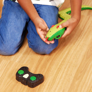 Remote Control Emerald Tree Boa - Electronic Snake Toy for Kids Ages 6+