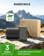Load image into Gallery viewer, SISIXILE Solar Charger Power Bank Pack: 20000mAh Wireless Portable Charger with 10W Foldable 5 Panels Storage Bag,Hand Crank Emergency &amp; 20W PD Fast Charging External Battery for Camping Travel
