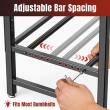 Load image into Gallery viewer, Dumbbell Rack Only Weight Stand For Adjustable Weight 500lbs Load up Heavy Duty for Home Gym（No Dumbbell, Rack Only）
