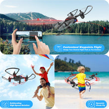 Load image into Gallery viewer, Drones for Kids 8-12, Drone with Camera 1080P for Kids Adults, FPV Drone with 2 Batteries
