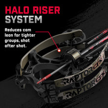 Load image into Gallery viewer, Barnett Hyper Raptor GTX 425 FPS Crossbow, TriggerTech Trigger, Halo Riser
