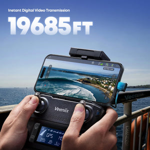 Drone with 8K Camera for Adults, 3-Axis Gimbal Drone with 4K/30fps Video