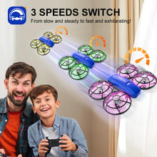 Load image into Gallery viewer, Drones for Kids with Camera, Rc Drone Indoor Small Helicopter, Birthday Gifts for Boys and Girls Beginners Friendly, Mini Quadcopter Toy

