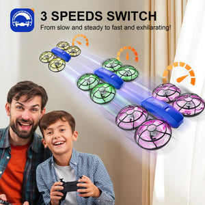 Drones for Kids with Camera, Rc Drone Indoor Small Helicopter, Birthday Gifts for Boys and Girls Beginners Friendly, Mini Quadcopter Toy