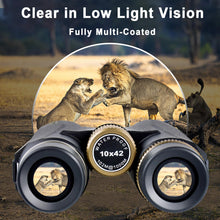 Load image into Gallery viewer, Cert Leidis HD 8x42 Binoculars for Adults High Powered with IPX7 Waterproof
