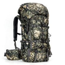 Load image into Gallery viewer, MOXULE Pro 3600 Camo Frame Backpack - Meat Hauler Pack with Rain Cover for Outdoor

