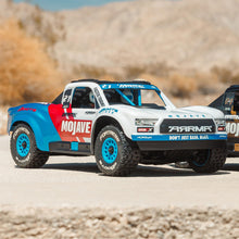 Load image into Gallery viewer, RC Truck Mojave GROM 4X4 223S BLX BRUSHLESS Small Scale Desert Truck RTR with DSC, Battery &amp; Charger Included, White, ARA2304ST2
