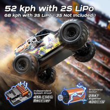 Load image into Gallery viewer, 1/14 Brushless RC Cars for Adults, Max 42mph Oil Shock Absorber Electric 4WD High-Speed RC Car, Remote Control car for Adults RC Truck
