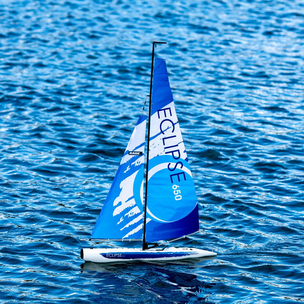 Rage RC B1302 Eclipse 650 Ready to Boat Sailboat