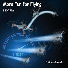 Load image into Gallery viewer, Drone with Camera Wipkviey T28 - Mini Drone 90° Adjustment RC quadcopter 1080P HD, Fpv Foldable Drones
