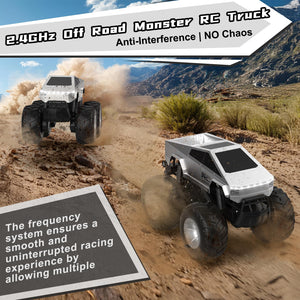 Remote Control Car, RC Truck Car for Kids, 2.4GHz Amphibious Waterproof All Terrain Truck for Boys, Gifts for Boys