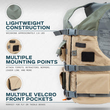 Load image into Gallery viewer, Stohlquist® Spinner Fishing Life Jacket. USCG Approved PFD Life Vest. High Mobility, Comfortable Fit, Multi Pocket, Unisex.
