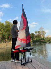Load image into Gallery viewer, Remote Control Sailboat Model Huge for Adult Teens Fall Water Recreation Sailboat Model 84 Inch (213cm)
