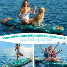 Load image into Gallery viewer, SOLAVERO 11'6" Inflatable Stand Up Paddle Board for Adults, 550lb Capacity

