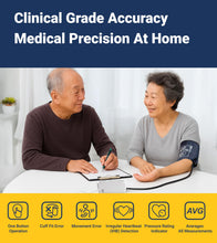 Load image into Gallery viewer, A&amp;D Medical Multi-User Blood Pressure Monitor for Home Use UA-767FAC – White
