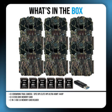 Load image into Gallery viewer, Browning Spec Ops Elite HP5 Ultra 46MP 1440p Trail Camera Bundle
