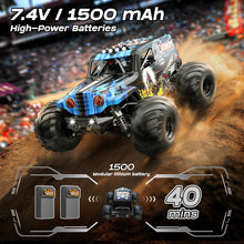 Load image into Gallery viewer, 1/14 Brushless RC Cars for Adults, Max 42mph Oil Shock Absorber Electric 4WD High-Speed RC Car, Remote Control car for Adults RC Truck
