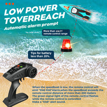 Load image into Gallery viewer, RC Boat, 18 inch Big Brushless Remote Control Boat for Adults and Kids, 55 KPH Large Fast RC Speed Boats - HJ816 Green
