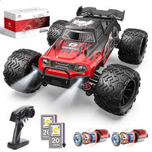 Load image into Gallery viewer, 1:16 Scale All Terrain RC Car, 4x4 High Speed 40 KPH RC Truck, 2.4Ghz Remote Control Truck with 2 Batteries
