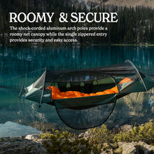 Load image into Gallery viewer, Lawson Hammock Blue Ridge Camping Hammock and Tent Bundle - Includes Shelter, Straps, Underquilt
