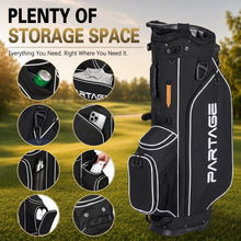 Load image into Gallery viewer, Partage 14 Way Golf Stand Bag, Lightweight Golf Bag, Full-Length Dividers
