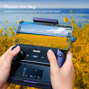 Drone with 6K Camera for Adults, 3-Axis Gimbal Drones with 4K/30fps Video, 10000ft FPV Transmission Professional Drone