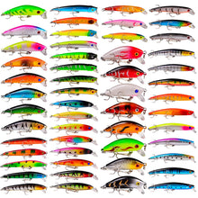 Load image into Gallery viewer, BAIKALBASS Bass Fishing Lures Kit Set Topwater Hard Baits Minnow Crankbait Pencil VIB Swimbait for Bass Pike Fit Saltwater and Freshwater (008-53pcs)

