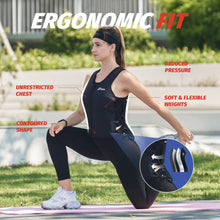 Load image into Gallery viewer, ZELUS Weighted Vest Woman, Adjustable Weighted Vest 1-10lb/ 1-15lb with Removable Z-Fit Soft Iron Weights, for Weight Loss Running Walking Rucking Strength Training, Reflective &amp; Pocket Design
