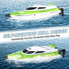 Load image into Gallery viewer, RC Boat-Remote Control Boat for Adults-High Speed 35+ KPH for Pool-Toys for Ages 8-13 (Green)
