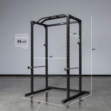 Load image into Gallery viewer, REP Fitness PR-1100 Power Rack, Home Gym Squat Cage for Barbell Strength Training, Compact Workout Machine for Garage Setup, Space-Saving Weightlifting Station, for Bench Press Support &amp; Deadlift Prep
