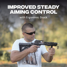 Load image into Gallery viewer, BALLISTA BAT T-Stock Crossbow, 300 FPS, 130 lb, Hunting Bowfishing Target
