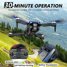 Load image into Gallery viewer, Buvnatep Foldable FPV Drone with 1080P Camera, RC Mini Drone for Kids and Adults
