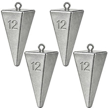 Load image into Gallery viewer, TKHDBF Pyramid Sinkers Fishing Weights, Surf Fishing Sinkers for Saltwater
